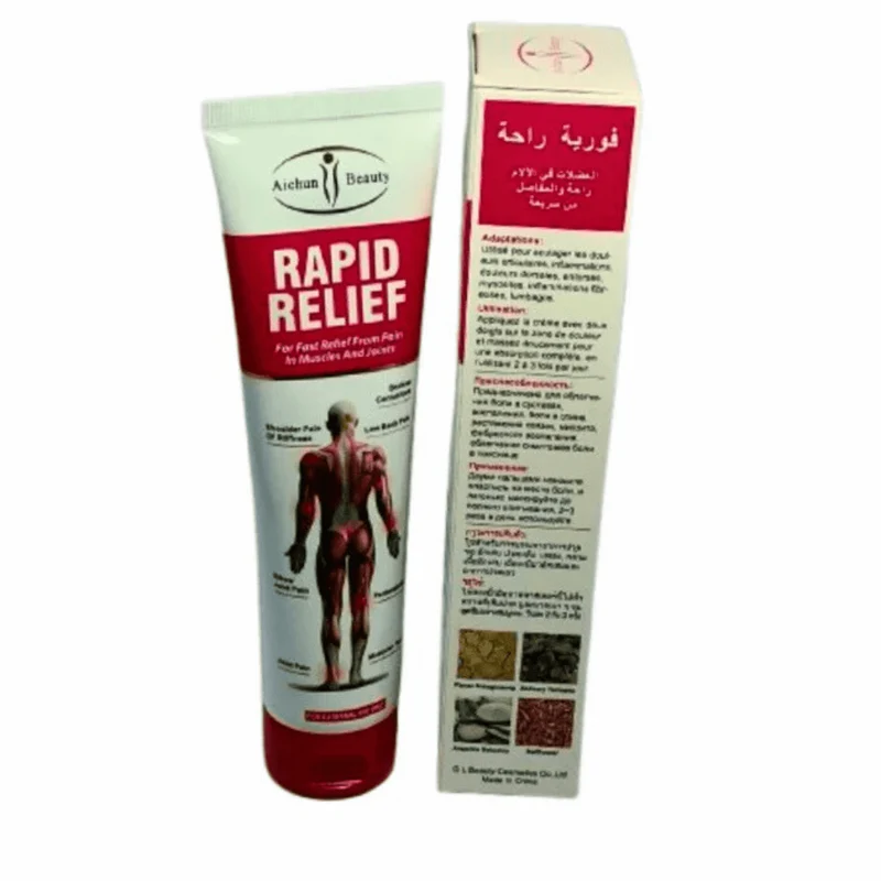 Rapid Relief – Crème de Massage Mentholée