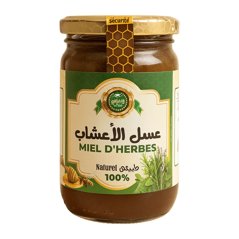 Miel pur du Maroc aux Herbes – 250g