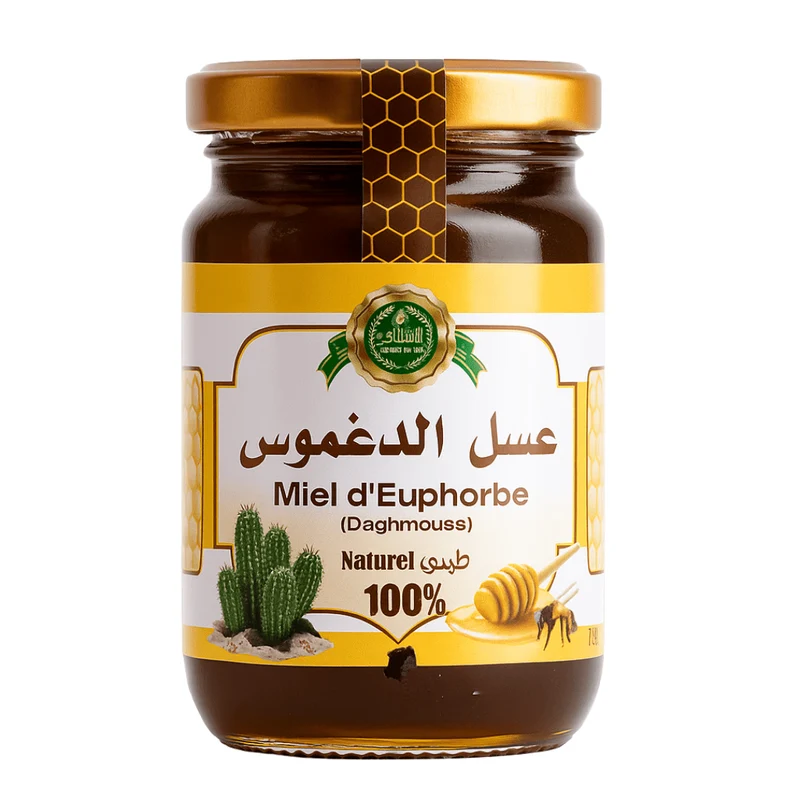Miel d’Euphorbe Daghmous du Sahara – Pur & Naturel