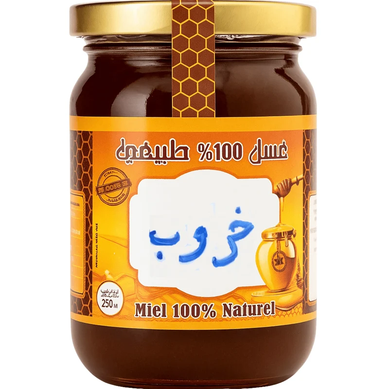 Miel de Caroubier du Maroc – 250g Naturel