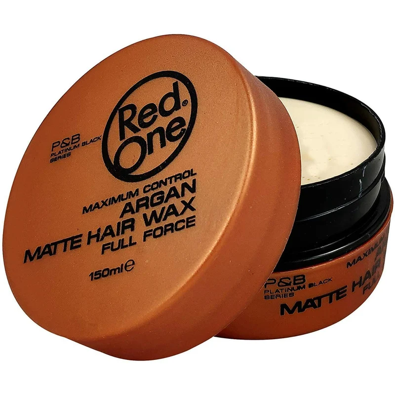 RED ONE MATTE HAIR WAX ≡ Cire Capillaire Argan