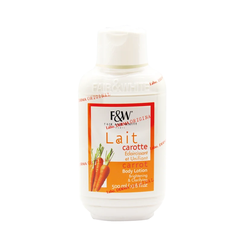 FAIR & WHITE ≡ Lait Carotte Eclaircissant & Unifiant