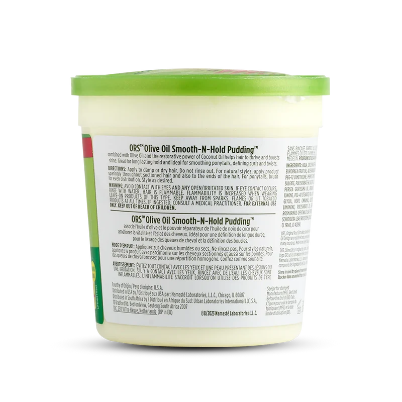 ORS OLIVE OIL ≡ SMOOTH-N-HOLD PUDDING