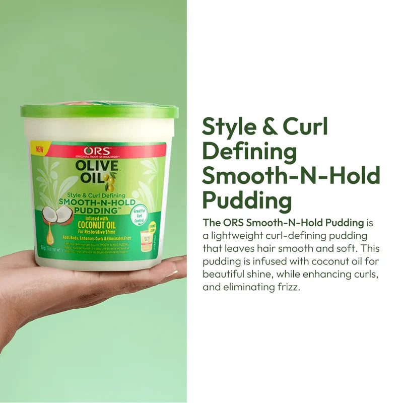 ORS OLIVE OIL ≡ SMOOTH-N-HOLD PUDDING