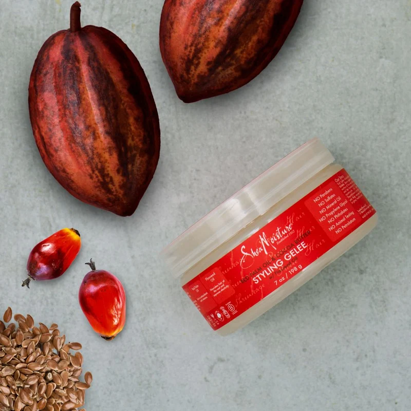 SHEA MOISTURE RED PALM OIL & COCOA BUTTER ≡ Gelée Coiffante