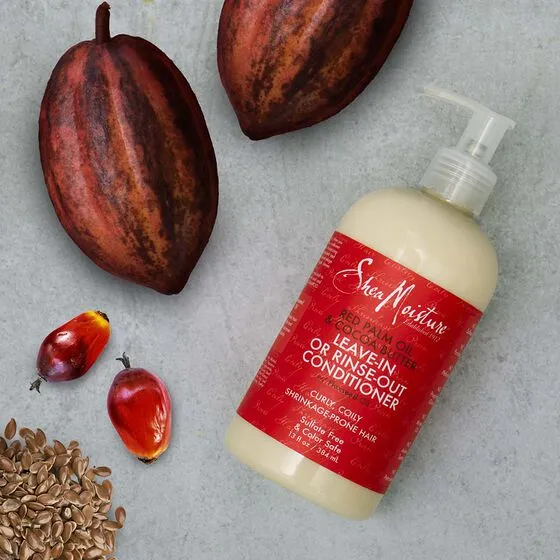SHEA MOISTURE RED PALM OIL & COCOA BUTTER ≡ Après-Shampooing Sans Rinçage
