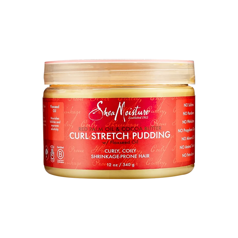 SHEA MOISTURE RED PALM OIL & COCOA BUTTER ≡ Curl Stretch Pudding