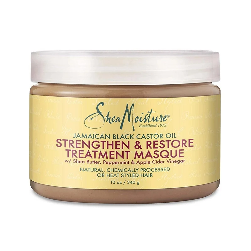 SHEA MOISTURE JAMAICAN BLACK CASTOR ≡ Masque Croissance & revitalisation