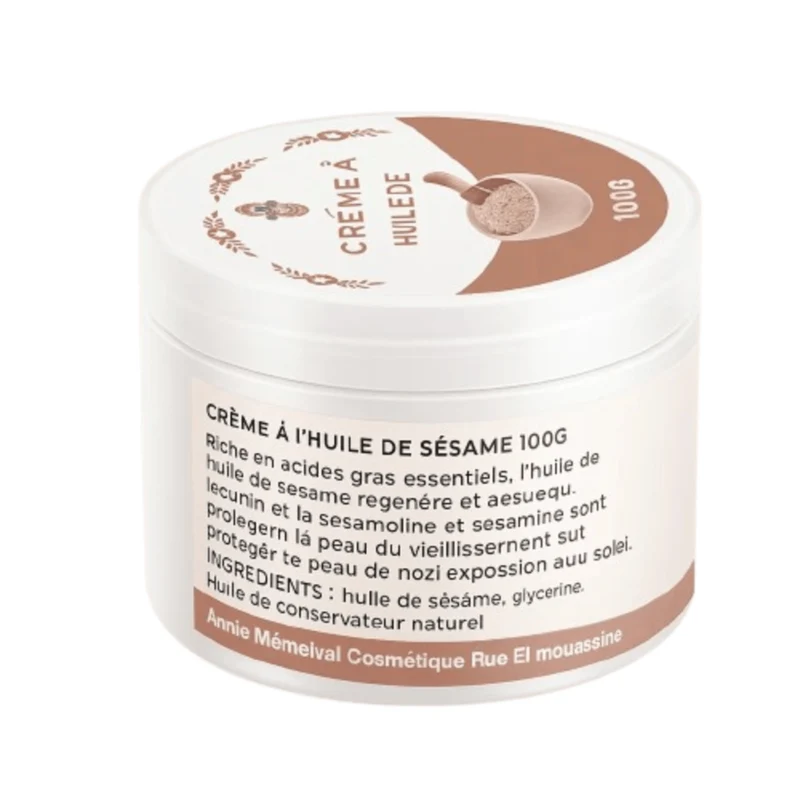 Crème au Sésame – Anti-Âge Protectrice 80g