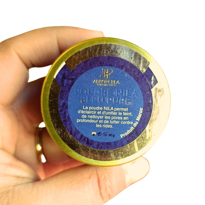 Poudre de Nila Indigo – Éclat & Teint Unifié