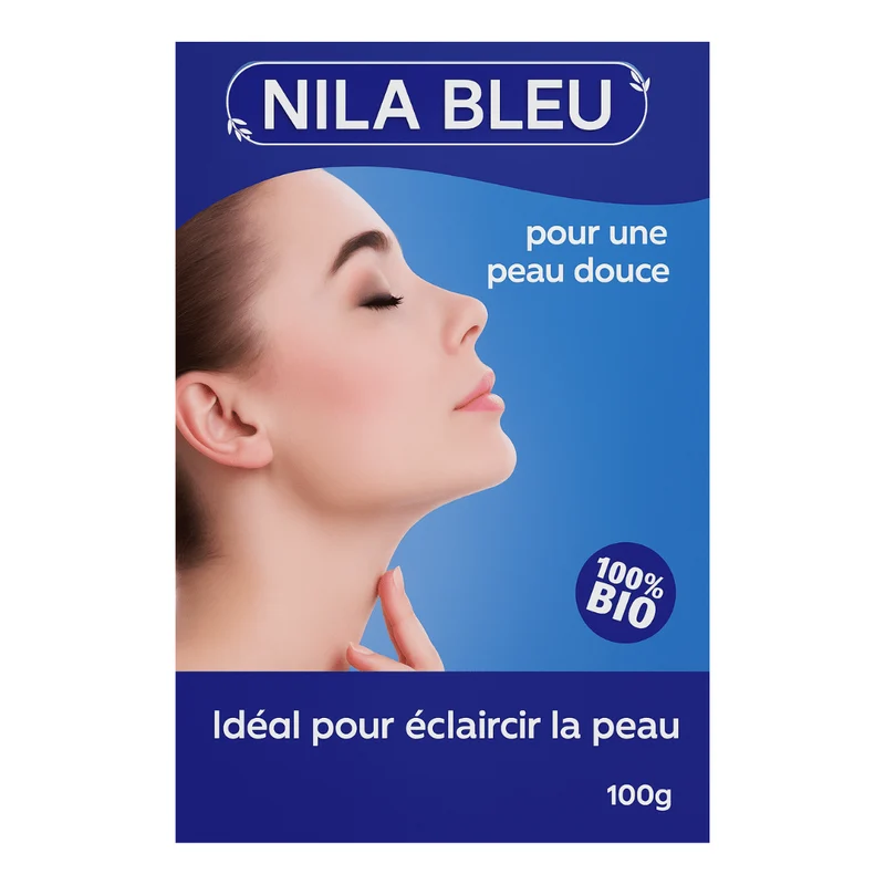 Nila Bleu 100g – Teint Unifié & Lumineux