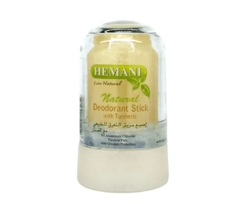 Déodorant Pierre d'Alun Curcuma 60g Hemani