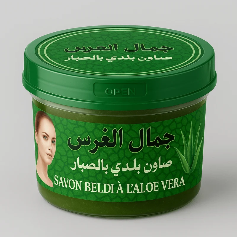 Savon Beldi Noir Aloe Vera – 250g