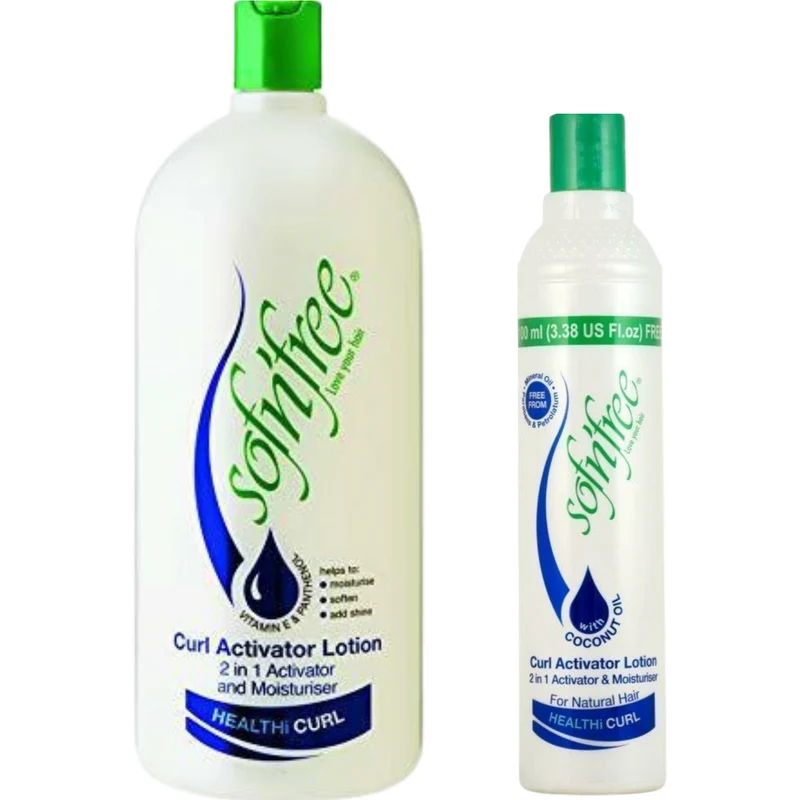SOFN'FREE ≡ Lotion Activatrice De Boucles 2-En-1