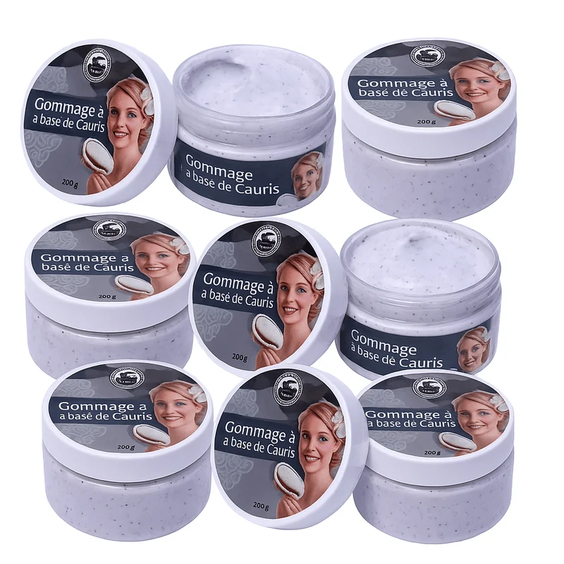 Gommage à base de Cauris 200g – Packs 6, 12, 24