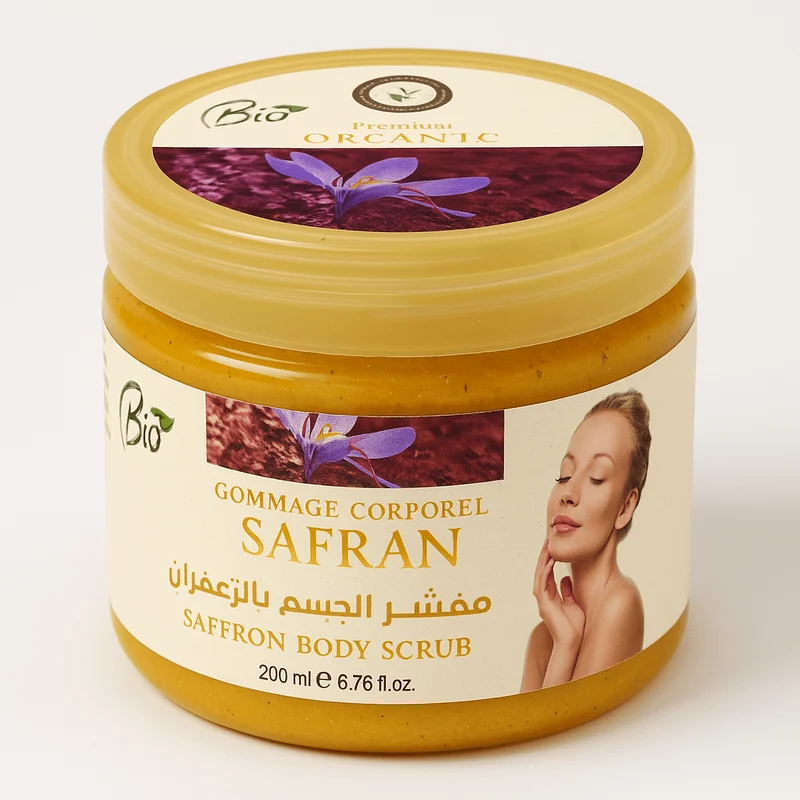 Gommage au Safran du Maroc 200g
