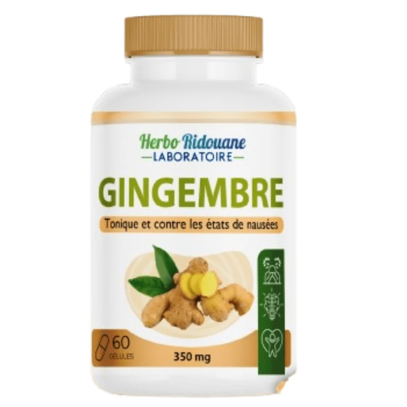 Gingembre 60 Capsules – Formule au Gingembre