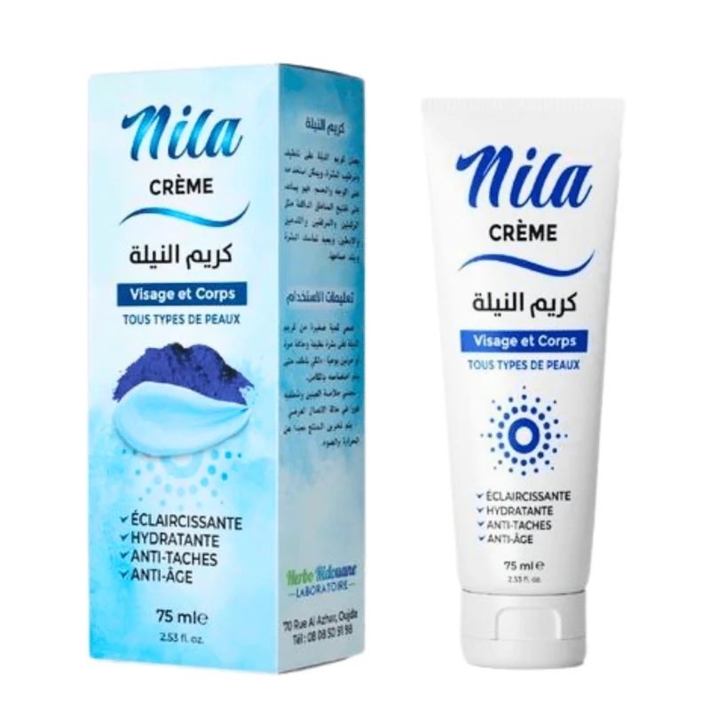 Crème Visage au poudre de Nila 75ml