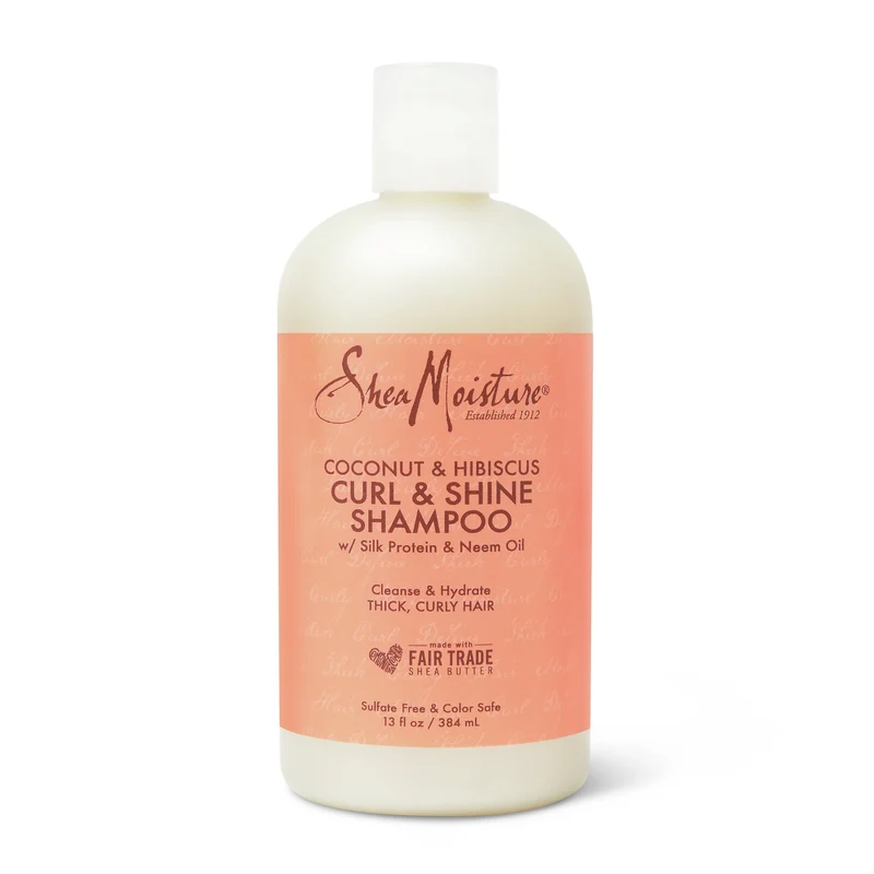 SHEA MOISTURE COCO & HIBISCUS ≡ Curl & Shine Shampooing