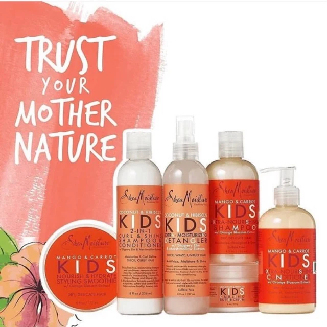 SHEA MOISTURE KIDS MANGO & CARROT ≡ Extra-Nourissant Shampooing