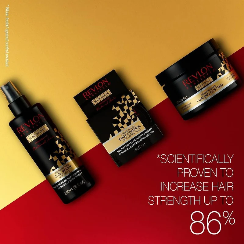 REVLON REALISTIC BLACK SEED OIL ≡ Gel de fixation