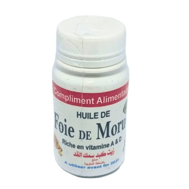 Foie de Morue Naturel 500 mg