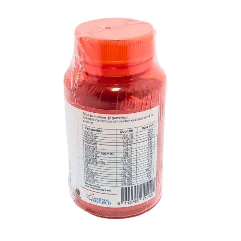 Multivitamin Kids – vitamine Bonbons Naturels 500 mg