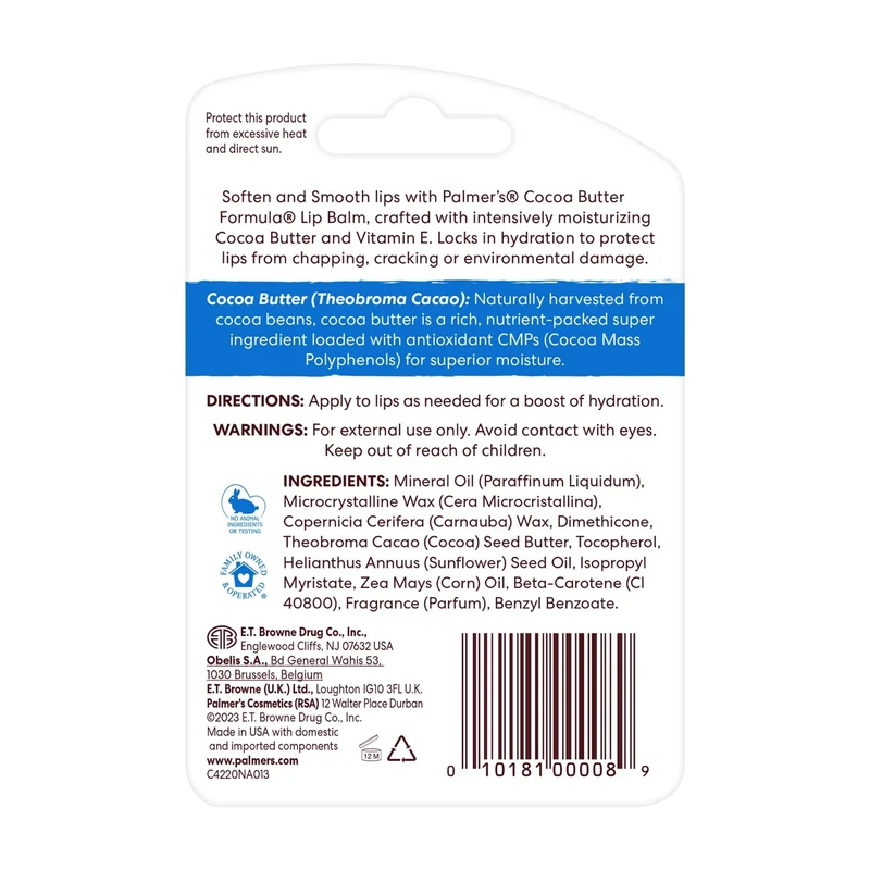 PALMER'S COCOA BUTTER ≡ Baume A Lèvre