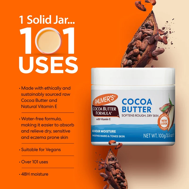 PALMER'S COCOA BUTTER ≡ Crème Réparatrice Corps Pot
