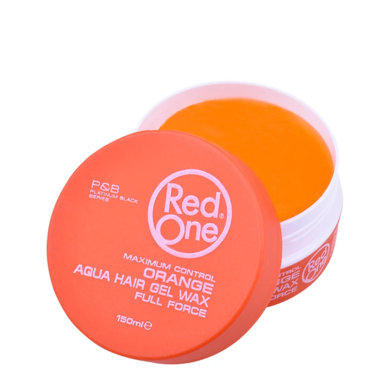 RED ONE AQUA WAX ≡ Cire Capillaire Orange