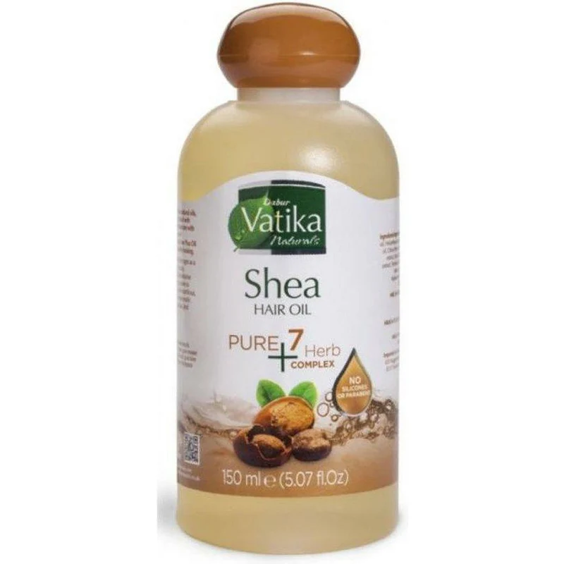VATIKA NATURALS ≡ Huile Capillaire Au Karité (Complexe d'herbes Pure 7+)
