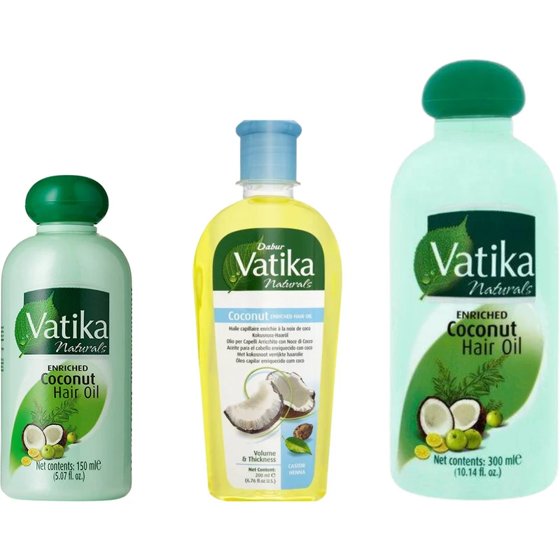 VATIKA NATURALS ≡ Huile Capillaire Au Coco