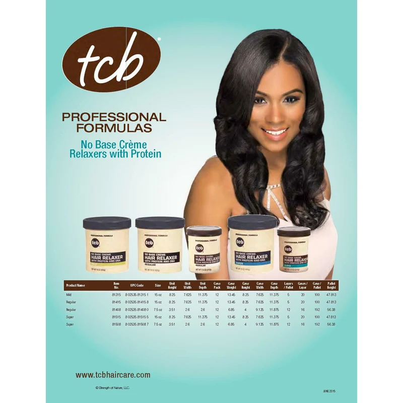 TCB NATURAL ≡ Crème Défrisage "Super"