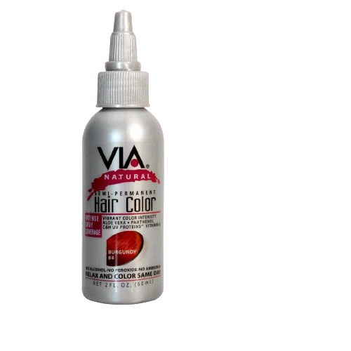 VIA NATURAL ≡ Coloration Semi Permanente Burgundy N°84