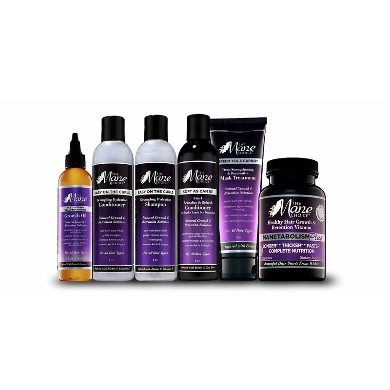 THE MANE CHOICE ≡ Shampooing Hydratant Et Démelant - Detangling Hydration Shampoo