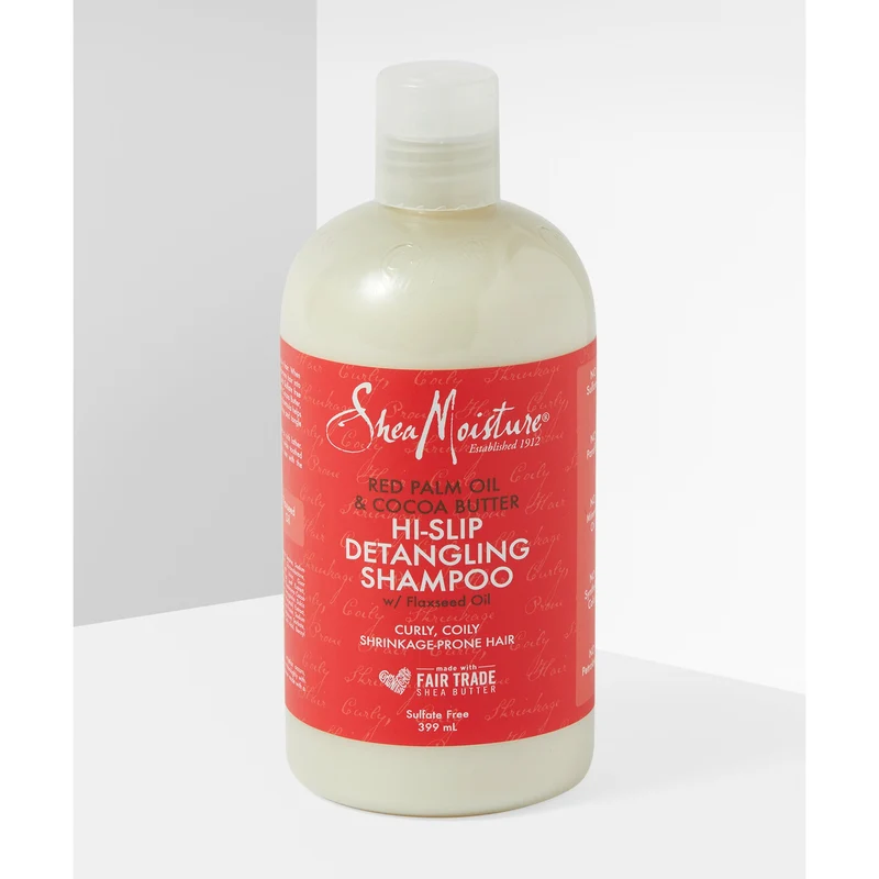 SHEA MOISTURE RED PALM OIL & COCOA BUTTER ≡ Shampooing Démêlant Boucles "Hi-Slip"