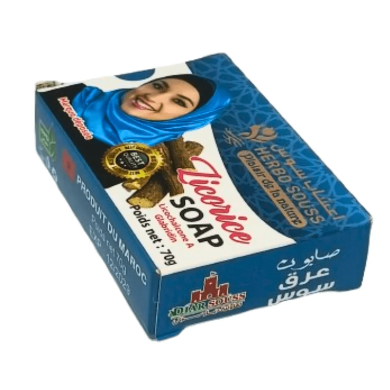 Savonnette Licorice Réglisse 100g