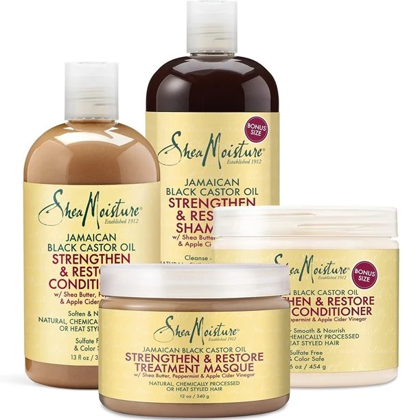 SHEA MOISTURE JAMAICAN BLACK CASTOR OIL ≡ Après-shampooing Sans Rinçage