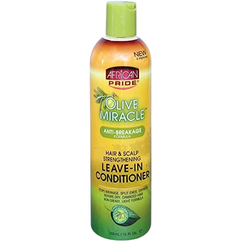AFRICAN PRIDE OLIVE MIRACLE ≡ Après-Shampooing Sans Rinçage