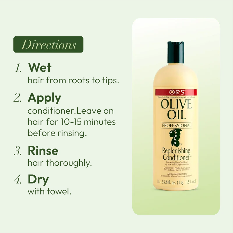 ORS OLIVE OIL REPLENISHING ≡ Après-Shampooing