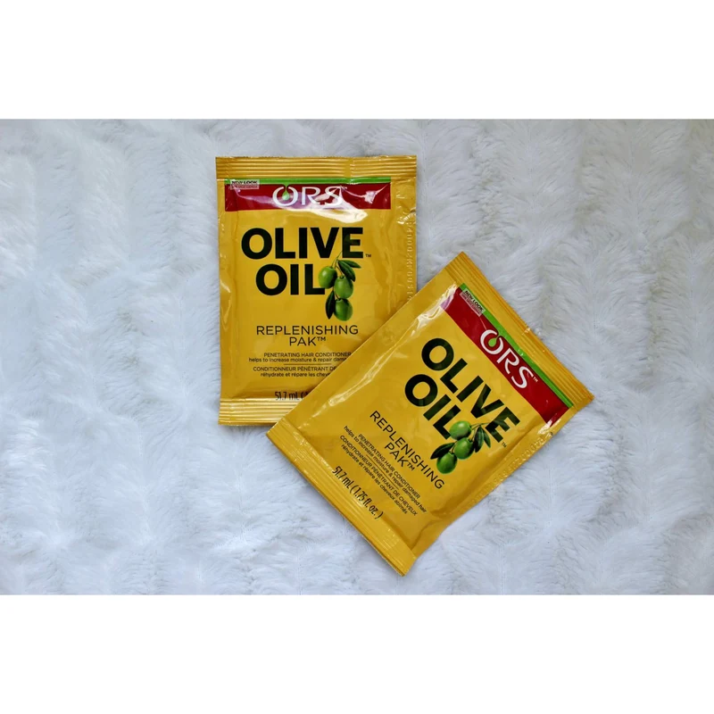 ORS OLIVE OIL REPLENISHING PAK ≡ Après-Shampooing Profond