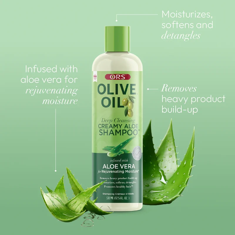 ORS OLIVE OIL ≡ Shampooing Crémeux A L'aloe Vera