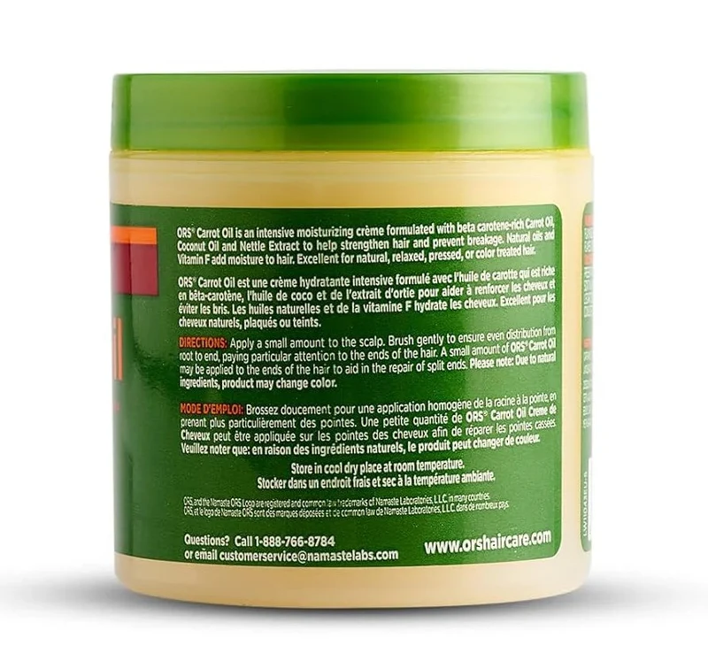ORS CARROT OIL ≡ Crème Coiffante Carotte