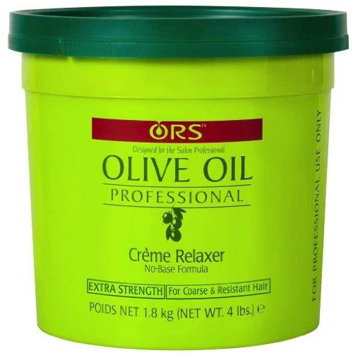 ORS OLIVE OIL ≡ Crème Défrisante Olive Oil Professionnelle "Extra Forte"