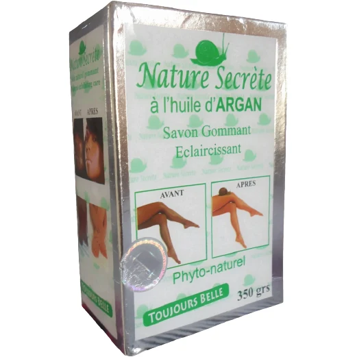 NATURE SECRETE ARGAN ≡ Savon Gommant Eclaircisant