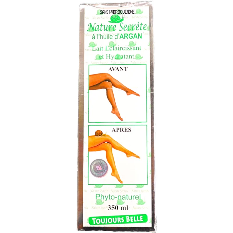 NATURE SECRETE ARGAN ≡ Lait Eclaircissant & Hydratant