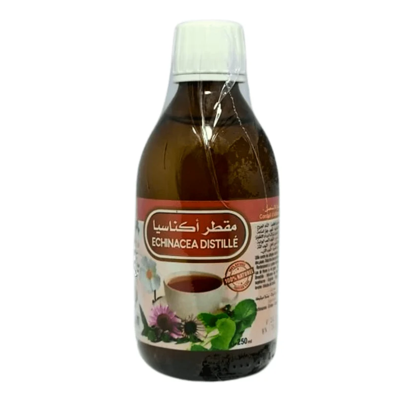 Eau Distillée d’Échinacée 250ml – Soin Tonique