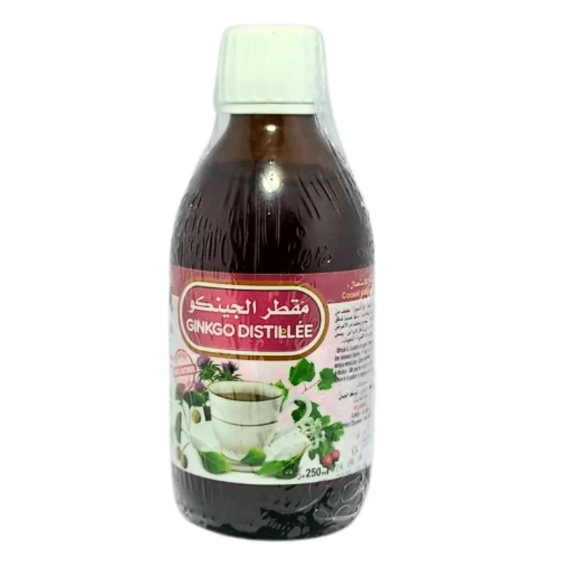 Eau Distillée de Ginkgo 250ml – Soin Tonique