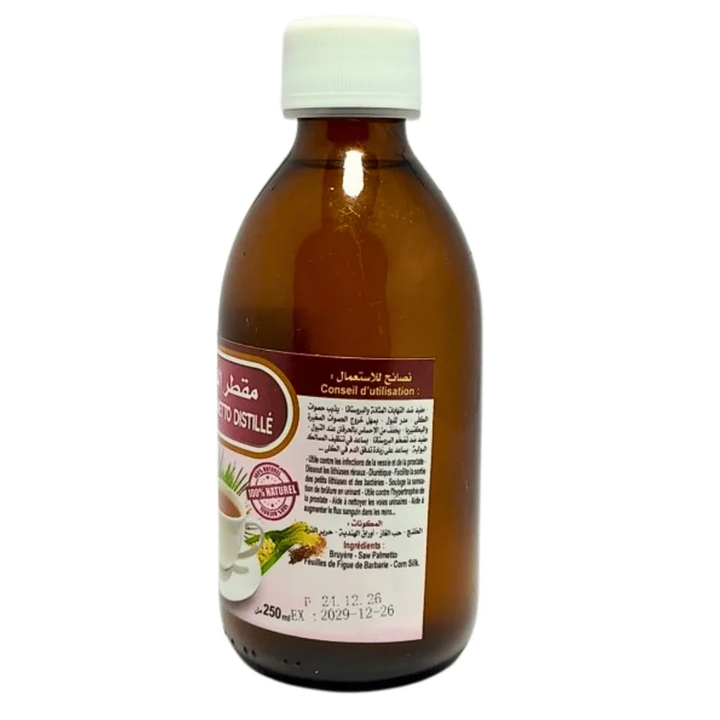 Eau Distillée Saw Palmetto 250ml