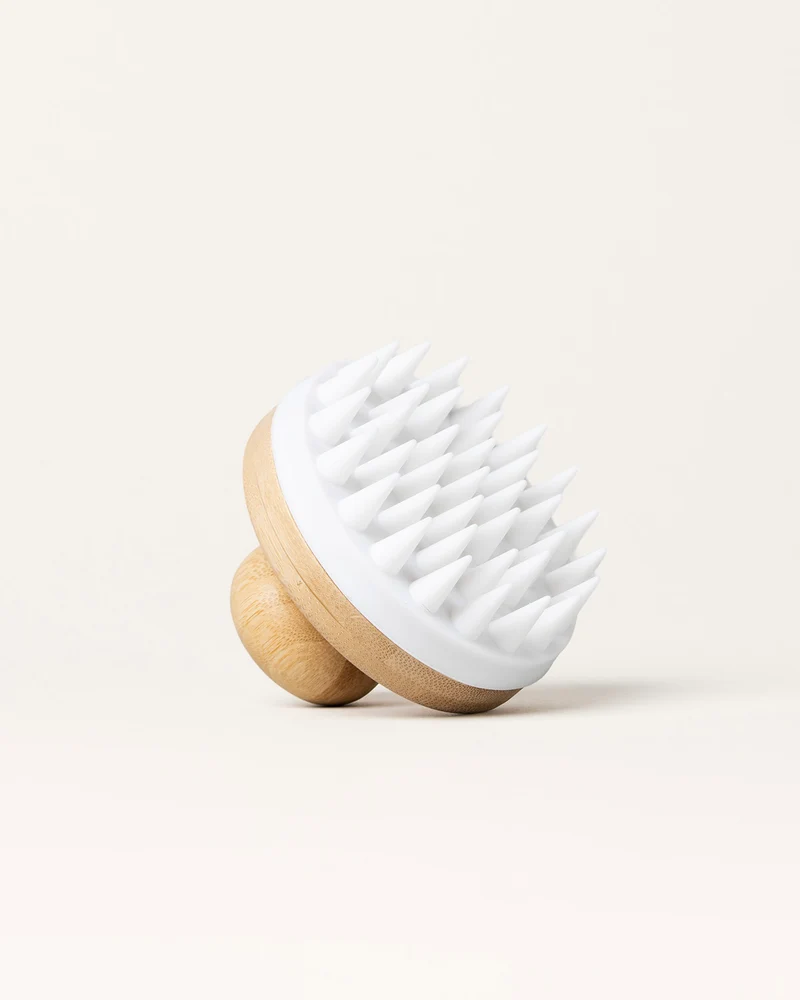 Brosse massante cuir chevelu